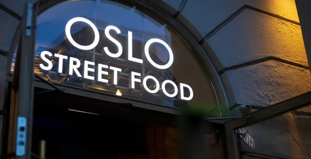 The entrance of Oslo Street Food. Photo by: istockphoto