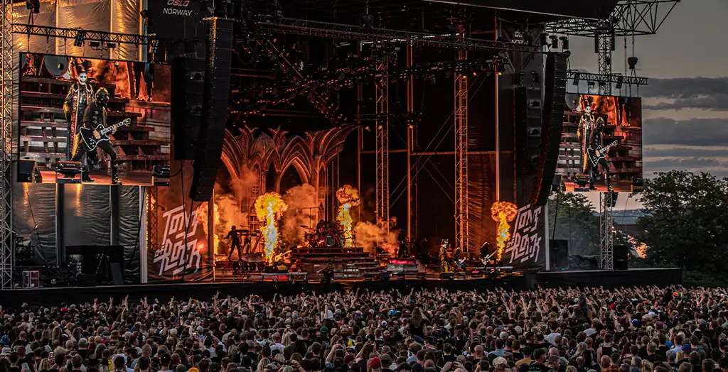 Scream-scenen på Tons of Rock i Oslo.
Foto: Tons of Rock / Live Nation
