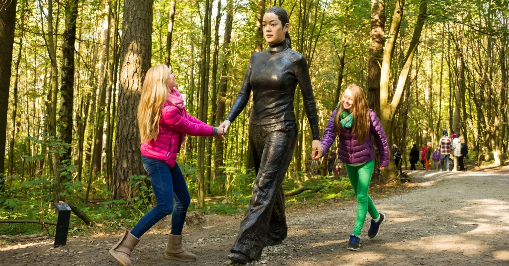 One of the statues in Ekebergparken. Photo by: CH - VisitNorway.com